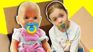 Девочка Беби Бон – кукла превращается! Сборник видео для девочек про игры в куклы Беби Борн