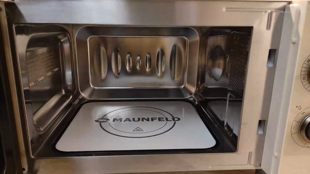 Обзор и тест микроволновой печи Maunfeld. Review and test of the Maunfeld microwave oven смотреть онлайн