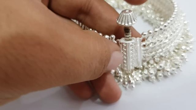 TRADITIONAL PAYAL /चांदी की पायल Silver Anklet 2020/ LATEST BRIDAL ANKLET 2020 /DOUBLE SAVITRI смотреть онлайн