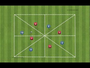 Possession drill 4 vs 4