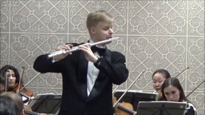 J.S. Bach. Orchestral suite №2 in B minor for flute and orchestra. "Joke".