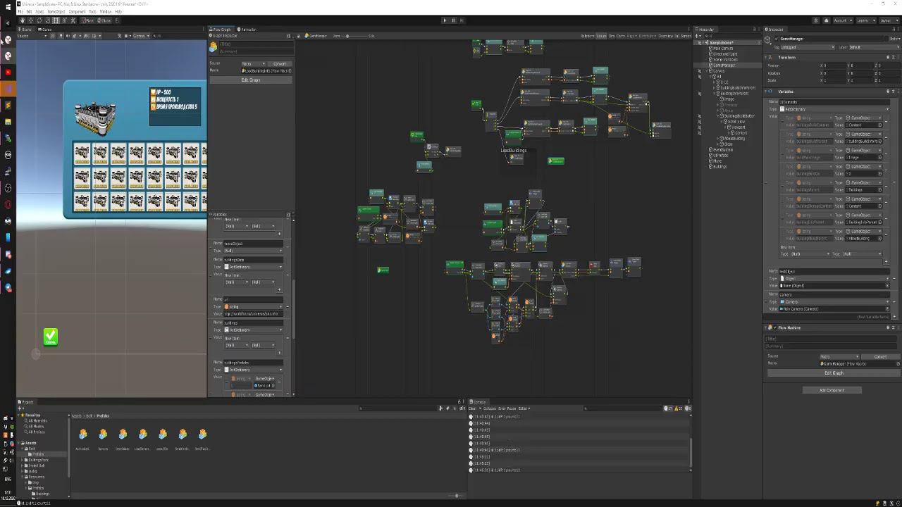 Делаем игру в Unity Bolt Экономическая, военная онлайн стратегия