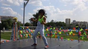 Зумба с Анорой . Яркие люди 24 мая 2014 Zumba with Anora "El amor"