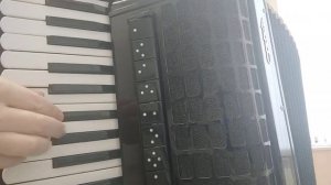 Караоке под аккордеон Я могла бы стать твоей,  Es moll