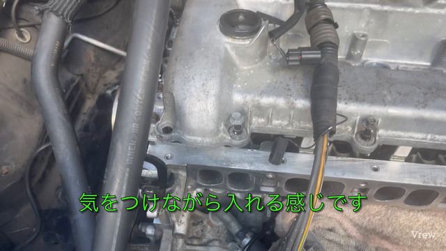 MAZDA MPV  L3-VDT 素人エンジンOH続き смотреть онлайн