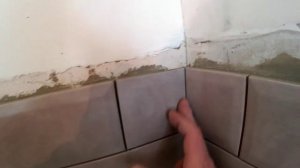 Кухонный фартук. Внутренний угол под 45.