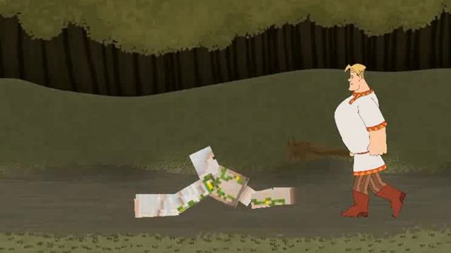 ГОЛЕМ VS АЛЁША ПОПОВИЧ – РИСУЕМ МУЛЬТФИЛЬМЫ 2 смотреть онлайн