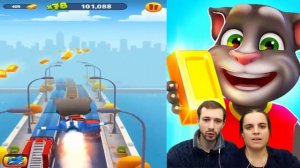 БолтушкА и ПРоХоДиМеЦ Спасают МОРОЗНОГО ТОМА от ЛАВИНЫ! #225 - игра Том Бег за ЗОЛОТОМ