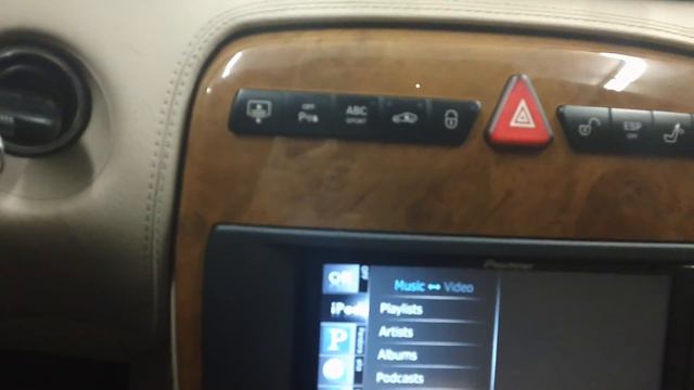 2006 MERCEDES BENZ CL500 W215 Navigation Upgrade Avic-z130bt Al  Eds Autosound Los Angeles