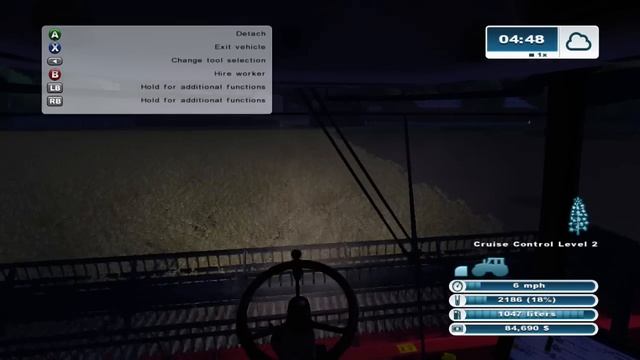 Farming Simulator 2013 Xbox 360 Lets Play ep.13 plant harvest mow смотреть онлайн