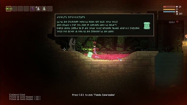 Noita - That trick with pheromone and empty wands and tablet смотреть онлайн