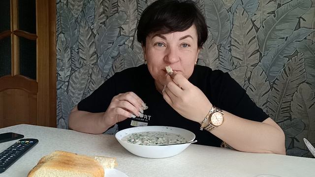 мукбанг. ОКРОШКА. Приятного аппетита❗