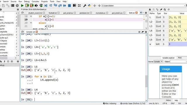 List methods in Python by Dr. Vinoth Babu Kumaravelu смотреть онлайн