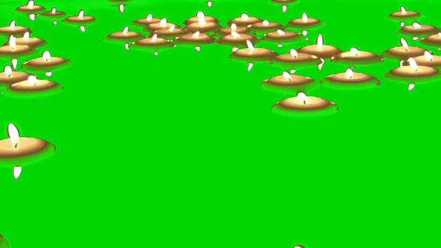 Футаж Свечи на воде хромакей смотреть онлайн