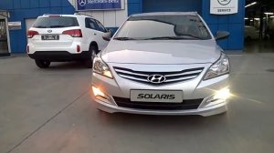 HYUNDAI Solaris дневные ходовые огни ProBright от УГОНА.НЕТ Симферополь