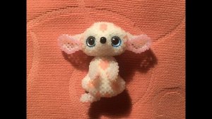 Амигуруми ушан из бисера