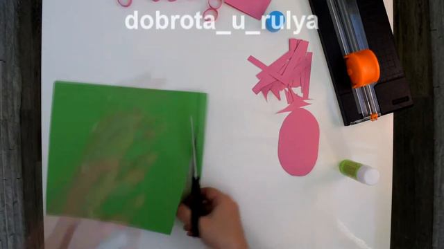 Делаем цветочки из бумаги