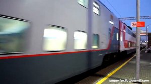 Электровоз ЭП20-033 с пассажирским поездом №104 Адлер - Москва (СКЖД).