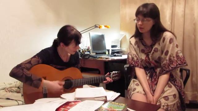 9.03.2017  День Рожденьевские песни  Так же как все  Ната и Света  А-студио