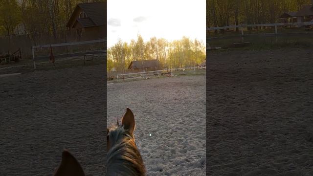 Мы и не только на плаце в субботу. Закат, просто красота.