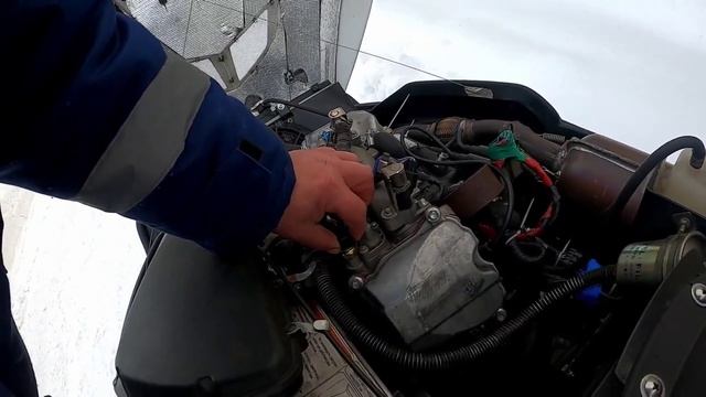 Снегоход Стелс Рассомаха. Обзор поломок