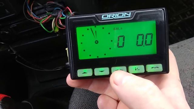 Бортовой компьютер ваз-2110 Орион бк 15. Установка количества топлива. смотреть онлайн