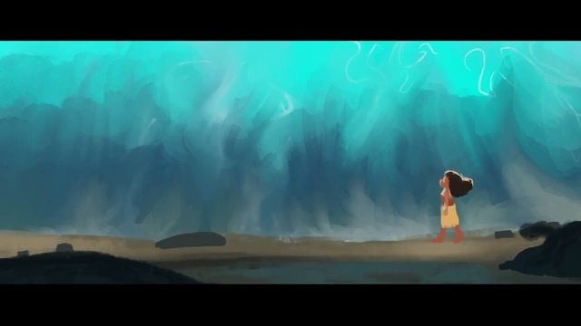 Disney's MOANA | 30 days of Disney and Pixar art in my style | Digital Speed Paint смотреть онлайн