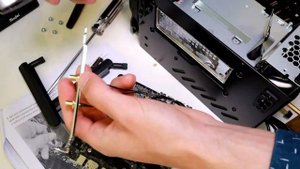 Grafikkarte an M.2 Steckplatz?! ? Asrock DeskMini X300 Gaming PC in Xbox Case Revoccases DSX1 Teil