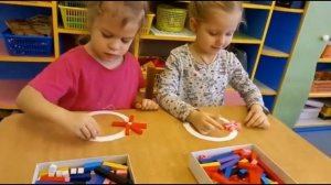 Палочки Кюизенера, младшая группа