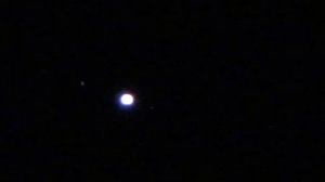 Jupiter and 4 of his moons - taken only with SONY DSC HX100V