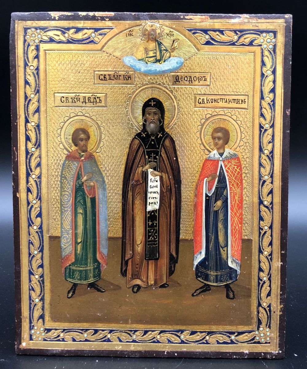 канон  благоверным князьям Феодру  Давиду и Константину.