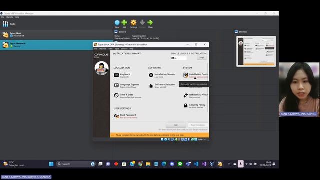 Tutorial Install Oracle Linux 8.6 di VirtualBox смотреть онлайн