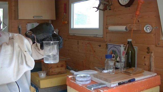 ? Обработка пчёл от варроатоза в жару ? смотреть онлайн