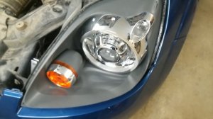 Установка линз Ford Fiesta