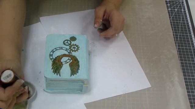 Shabby box by Elena Lishchenko for ColourArte смотреть онлайн