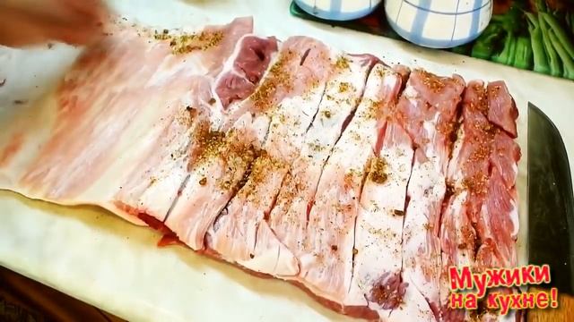 Поркетта праздничная /// Мега-блюдо из свиной грудинки! смотреть онлайн