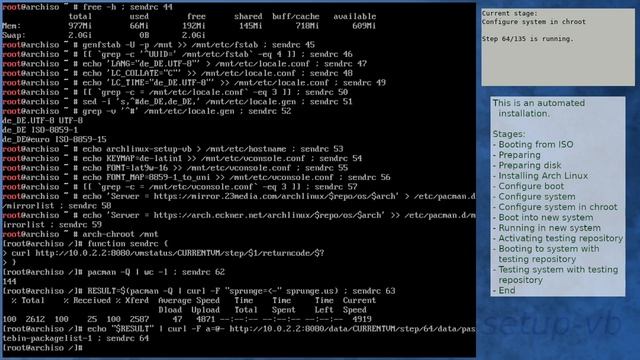 Arch Linux installation recording to kernel 5.9.7-arch1-1 (testing) смотреть онлайн