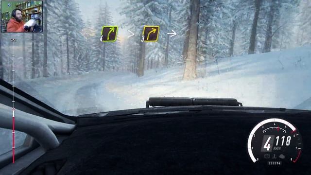 DIRT RALLY 2.0 | Logitech G27 GAMEPLAY | SWEDEN СУ 1-4