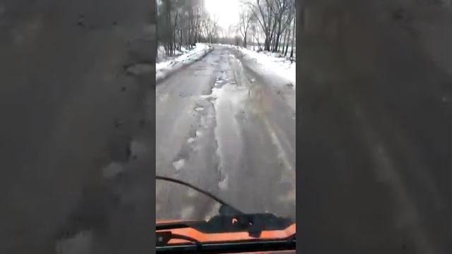 Сураж -Овчинец видео от очевидца .Которые ехал по этой дороги смотреть онлайн