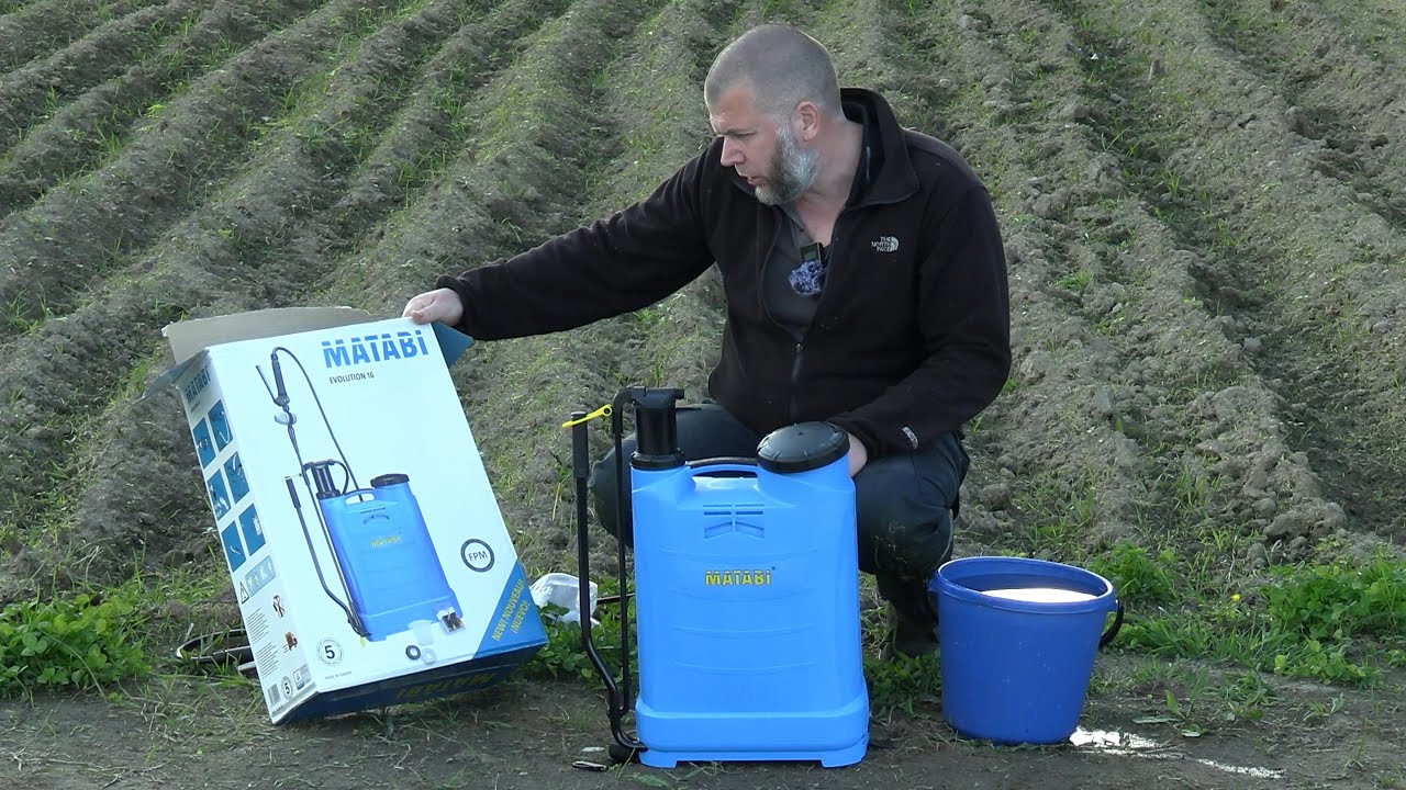 Хим. прополка. Matabi Evolution 16 ручной опрыскиватель и гербицид Агрокиллер. Борюсь с сорняками. смотреть онлайн