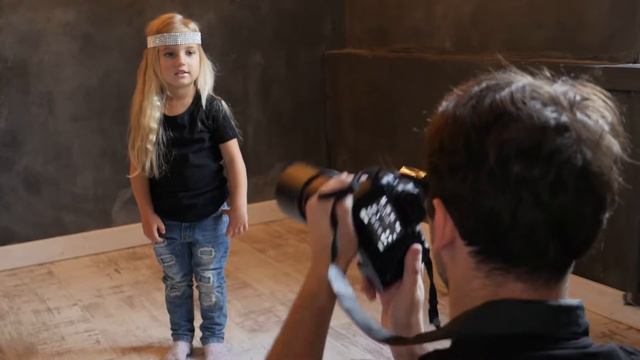 Модельная школа Анастасии Чайковской. Детская бьюти съёмка #запуск2