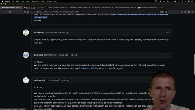 101st airhacks.tv: Jakarta EE Testing, Concurrency, Dependency Inversion, QuarkusTest, Secrets смотреть онлайн