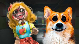 МИСС ДЕЛАЙТ из Poppy PlayTime 3 ХОЧЕТ НАС СОЖРАТЬ!! (Корги Кекс) Говорящая собака