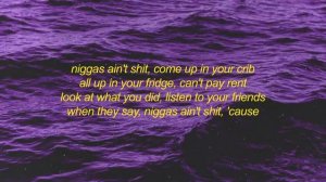 Doja Cat - Ain't Sh t (Lyrics)   you should have paid my rent go get a job