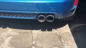 Звук выхлопа bmw x5m