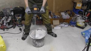 Реально рабочий инструмент для дома / Строительный миксер DEKO DKM1600W