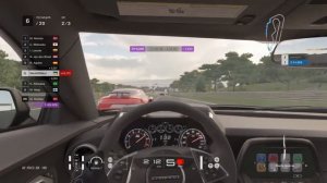 #5 Chevrolet Camaro ZL1  (гонка от первого лица)