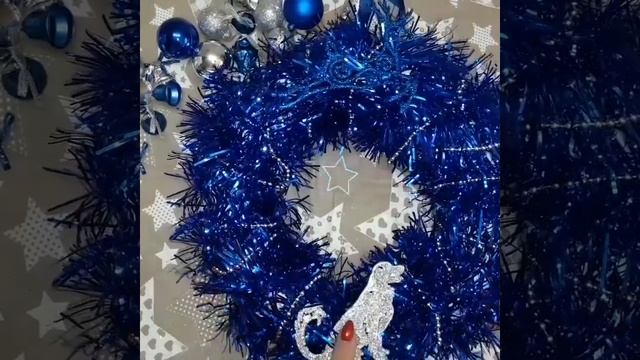 Новогодний венок своими руками смотреть онлайн