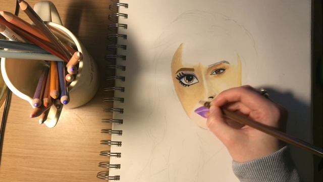 BRATZ TRANSFORMATION  SPEED DRAWING  PRISMACOLOR