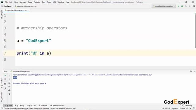 26_Membership Operators in Python in Urdu | Inam Ullah смотреть онлайн